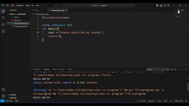 Vs code Setup For C And C++ | Run C and C++ In Vs Code
