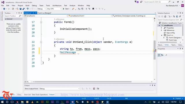 How to Send Free SMS Using C#?[With Source Code]