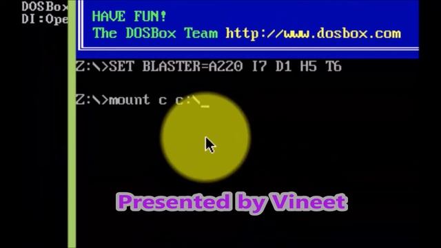 Steps to open QBASIC using DOSBOX | QBASIC | DOSBOX | BASIC