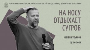 "На носу отдыхает сугроб" - Сергей Лукьянов - 09.10.2024