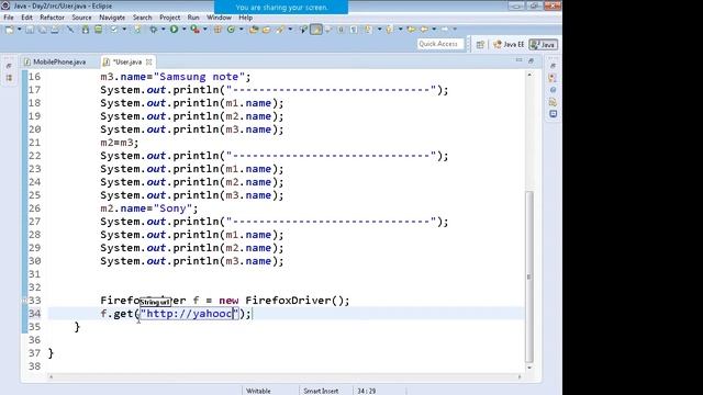 Selenium Training Day 2 Tutorial