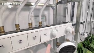 Смеситель Hansgrohe RainSelect 15384700 для душа, термостатический, белый матовый