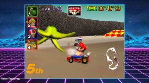 Mario Kart 64 Mushroom cup Игра Nintendo 64(Wii U,Nintendo Switch)1996.