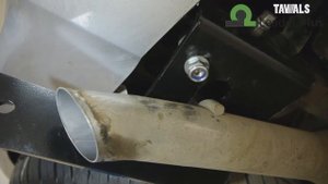 Установка фаркопа Leader M115-F/FC/F(N), MITSUBISHI PAJERO SPORT III.