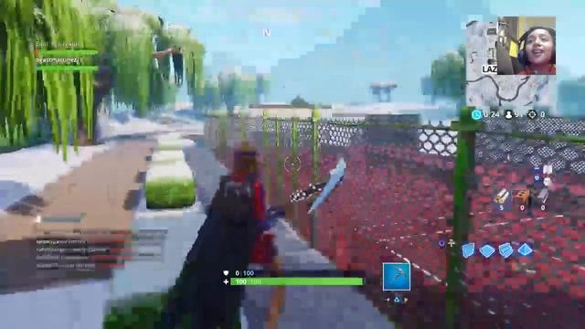 Playing Fortnite dous ft Chris смотреть онлайн