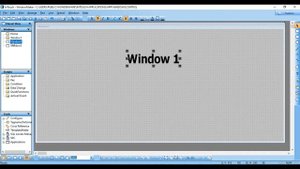 InTouch SCADA - Show Windows using ComboBox and Touch Push button - Tutorial for beginner