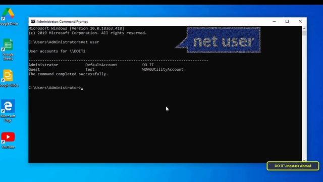 Easily Change a Windows Password Using Command Prompt