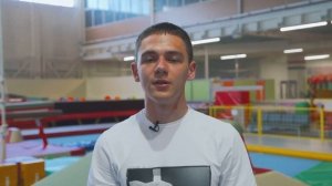 Тренер Европейского Гимнастического Центра Демидов Максим