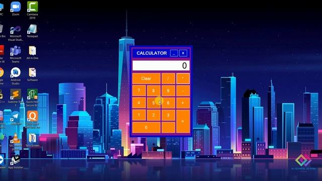C# full project || Calculator in C# Windows form application || With Source Code