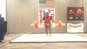 Itte Detenamo 163kg Snatch @ Arnold Classic 3-7-10