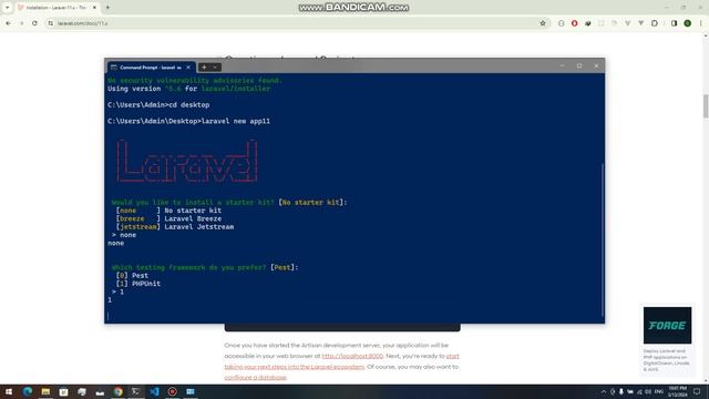 Laravel 11 Installation
