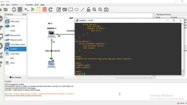 Juniper Routing - BGP Neighborhood - I - Class 6 - Juniper Tutorial In Bengali смотреть онлайн