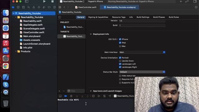 Handling Internet Connection Reachability and Create Network Error UI Design in Swift 5 Hindi (2021