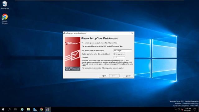 Installing MDaemon Mail Server on Windows Server 2019 смотреть онлайн