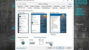 How to change Start Button And Start Menu In Windows 7/8/8.1/10