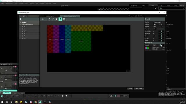 Input and Output mapping basics // Resolume Arena #resolume