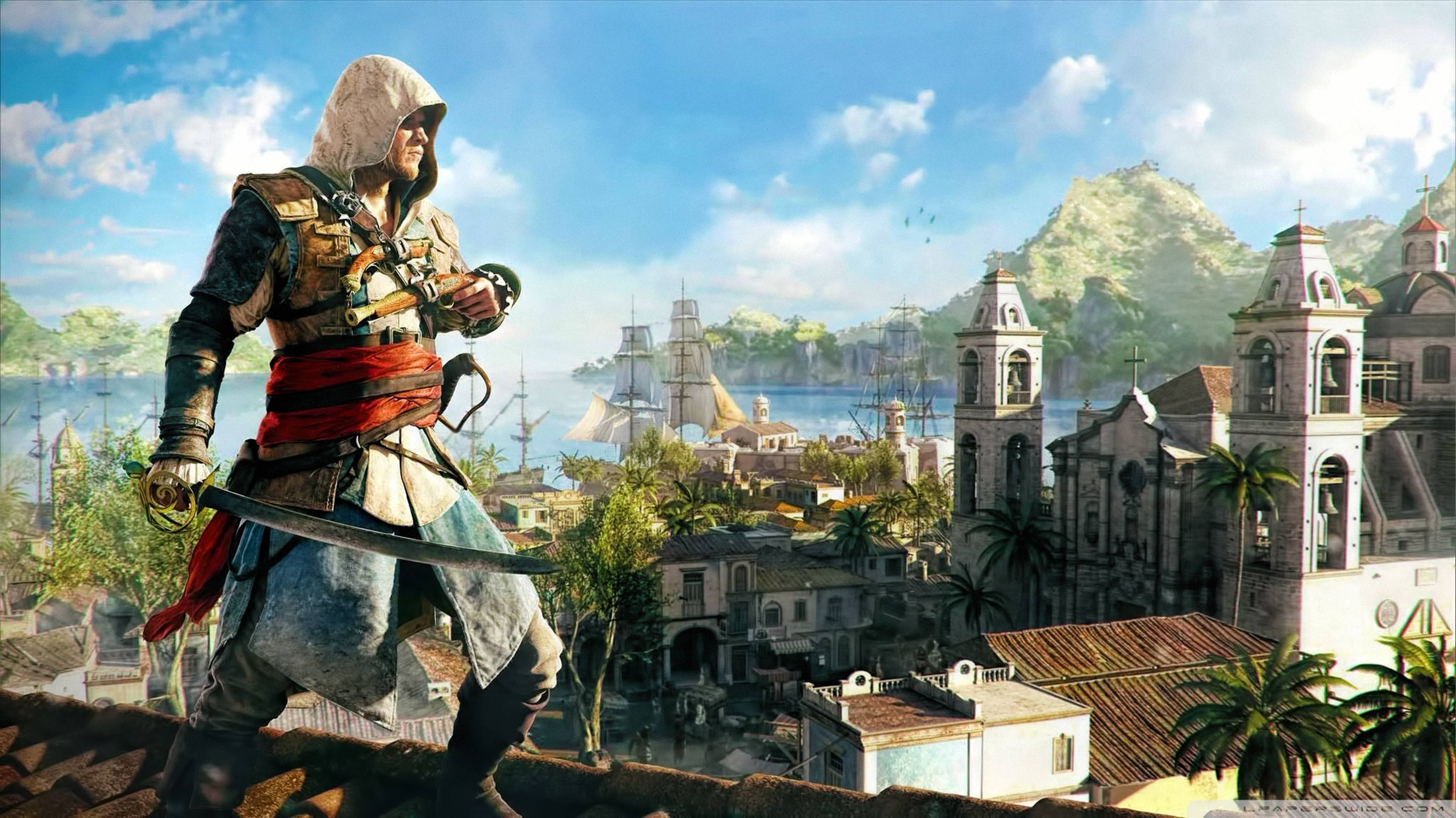 Прохождение Assassins Creed IV Black flag #9 Кингстон