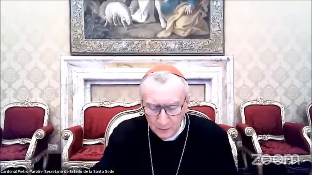 Intervención del Cardenal Pietro Parolin смотреть онлайн