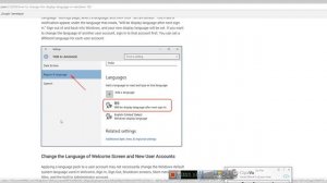 How To Make Display Language or Change The Default Language in Windows 10