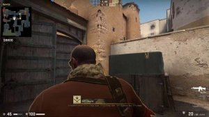 CS:GO закладка бомбы. Первая игра с ботами