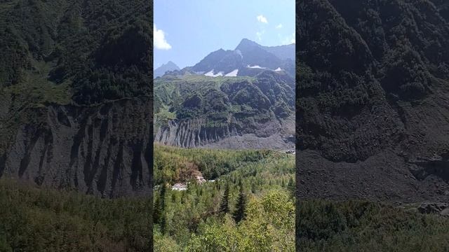 Домбай ледники #трекинг #отдых #поход смотреть онлайн