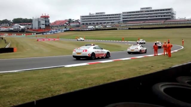 Racesafe Marshal & Medic Relay - British Superbikes Track Inspection at Brands Hatch