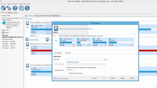 Backup and restore Windows with Macrium Reflect смотреть онлайн