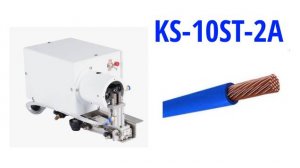 KS-10ST-2A Полуавтоматический станок для зачистки изоляции и подкрутки