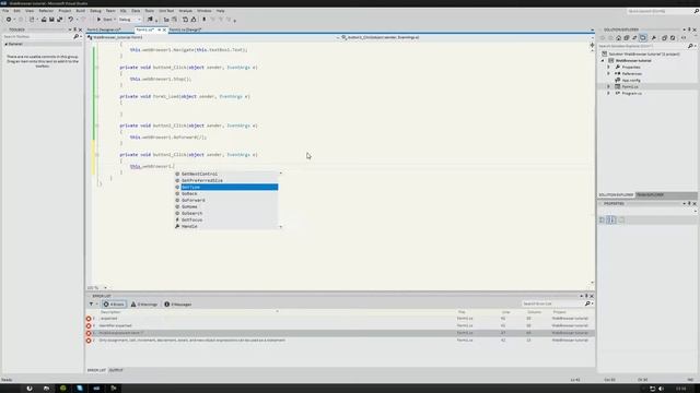 [C# .NET] Tutorial 6 - WebBrowser