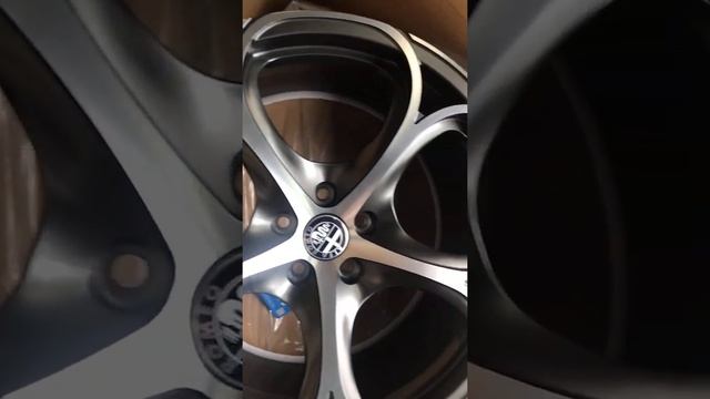 Forged alloy wheel for Alfa Romeo