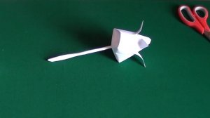 Тюльпан оригами