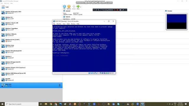 Virtual Machine BSOD Compilation