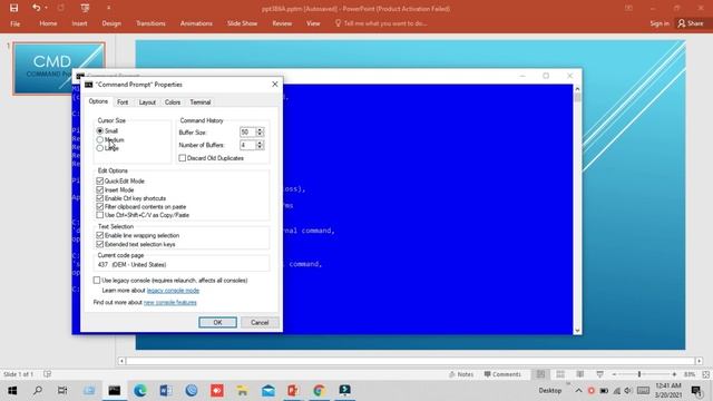 Basic  Windows CMD Command line