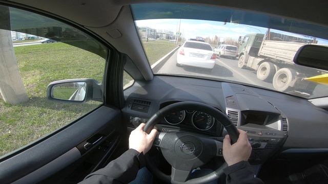 2008 Opel Zafira 1.8 (140) POV TEST DRIVE смотреть онлайн