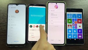 Samsung Z Flip 3 + Tecno Spark + Windows Phone + s9 Incoming Call