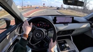 2024 Mazda CX-90 Turbo Premium Plus - POV Test Drive (Binaural Audio)