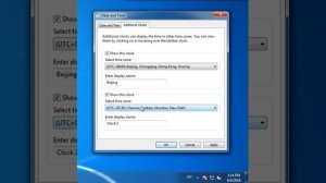 How to Show Different Time Zone Clock on Windows Desktop