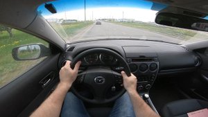 2005 Mazda 6 2.0 (141) POV TEST DRIVE