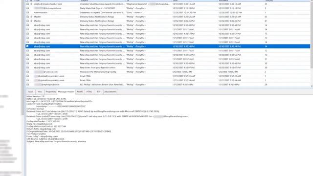 How to Read EML File Header - EML Header Viewer -  Cyber Tool for Investigation