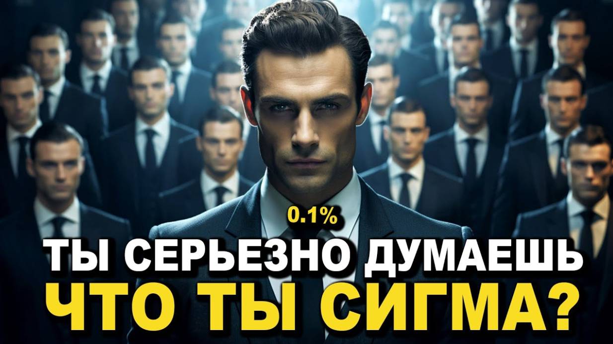 Кто Такой Сигма Мужчина? (7 Признаков Того Что Ты СИГМА САМЕЦ) смотреть онлайн
