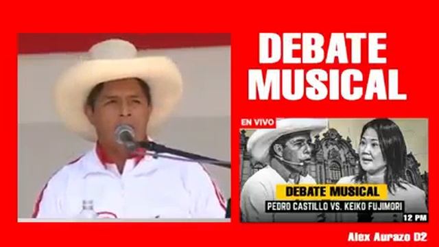 Debate musical Pedro Castillo vs Keiko Fujimori смотреть онлайн