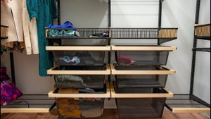 Гардеробная система Аристо в декоре