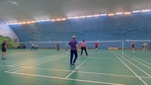 Бадминтон. Игра на спортивных сборах на базе Солнечная на Оке. 16-18 февраля 2024