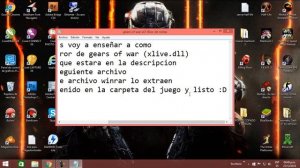 Tutorial: Dos soluciones para Gears Of War (xlive.dll)