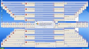 Windows XP Crazy Error (Samsung Theme)