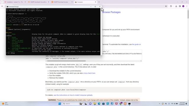 How to Set Up and Install Laravel 11 on Windows 11 - A Complete Guide for Beginners