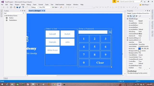 C# - Designing Login Form for Point of Sales in WinForm App - смотреть ...