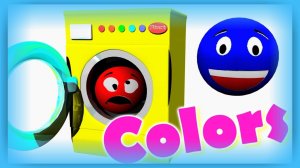 Learn Colors with Surprise Eggs Washing Machine for Children , Kids, Toddlers Learn Colours For Kid