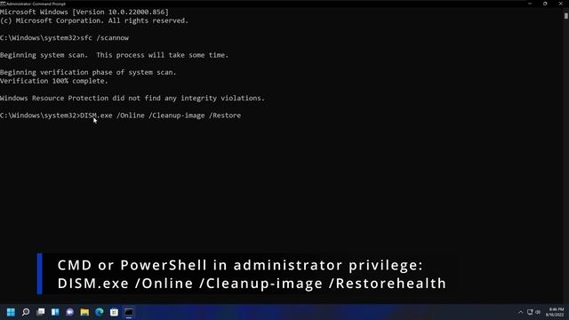 What if Windows SFC failed? Deployment Image Servicing and Management (DISM) tool to the rescue!