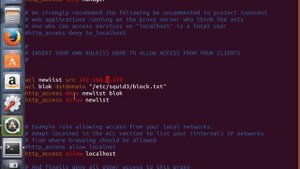 How to install and configure Squid server in Ubuntu